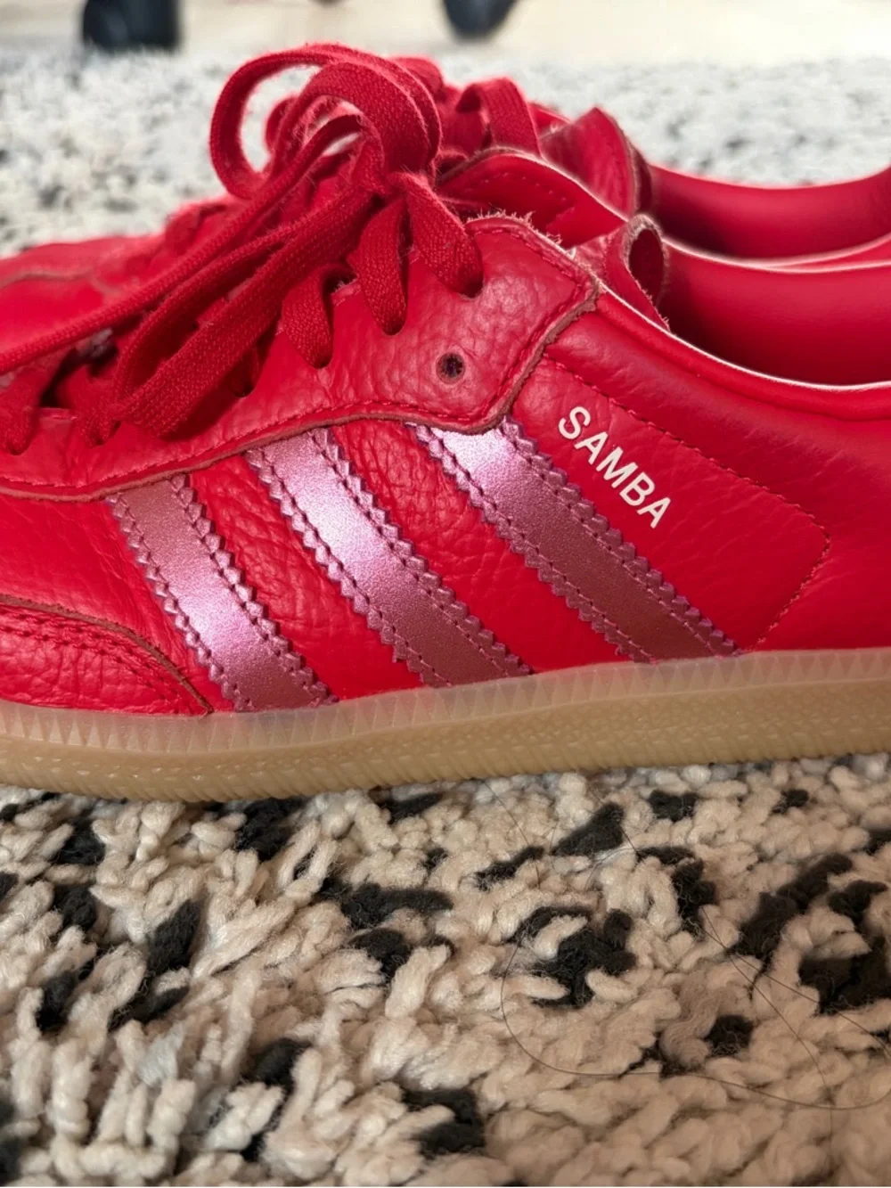 adidas Kids Red Sneakers